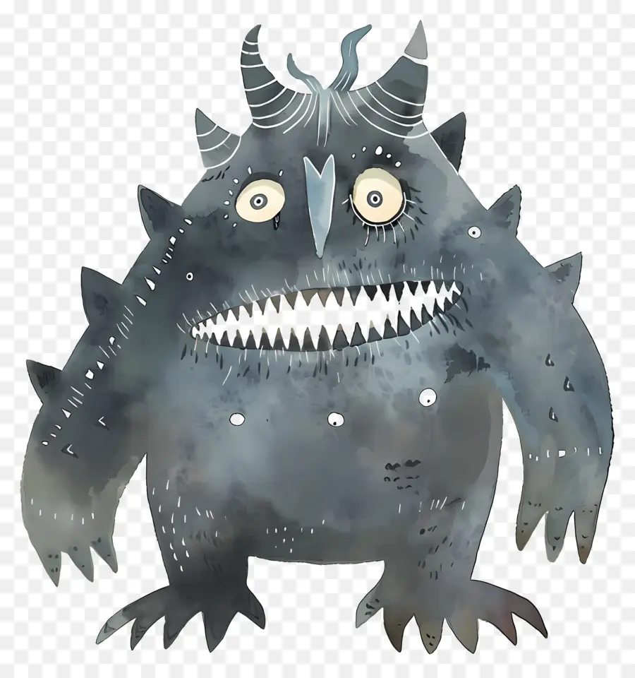 Kartun Monster，Rakasa PNG