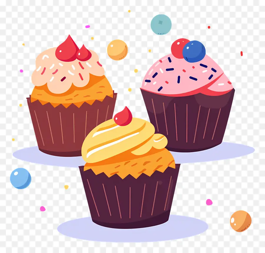 Muffin，Aneka Cupcake PNG