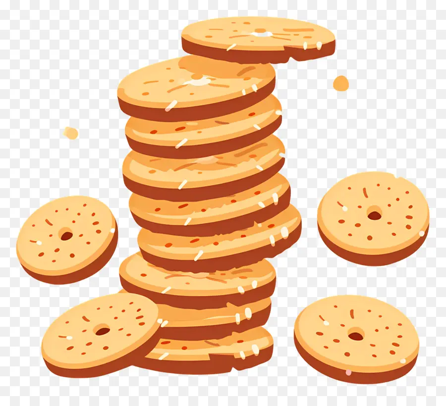 Oatmeal Cookie，Kerupuk PNG