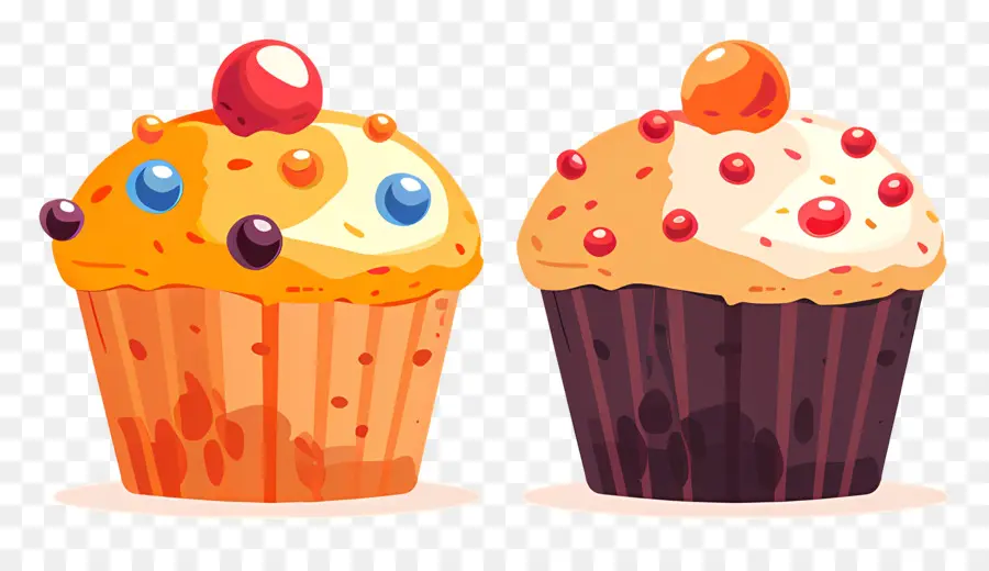 Muffin，Cupcakes PNG