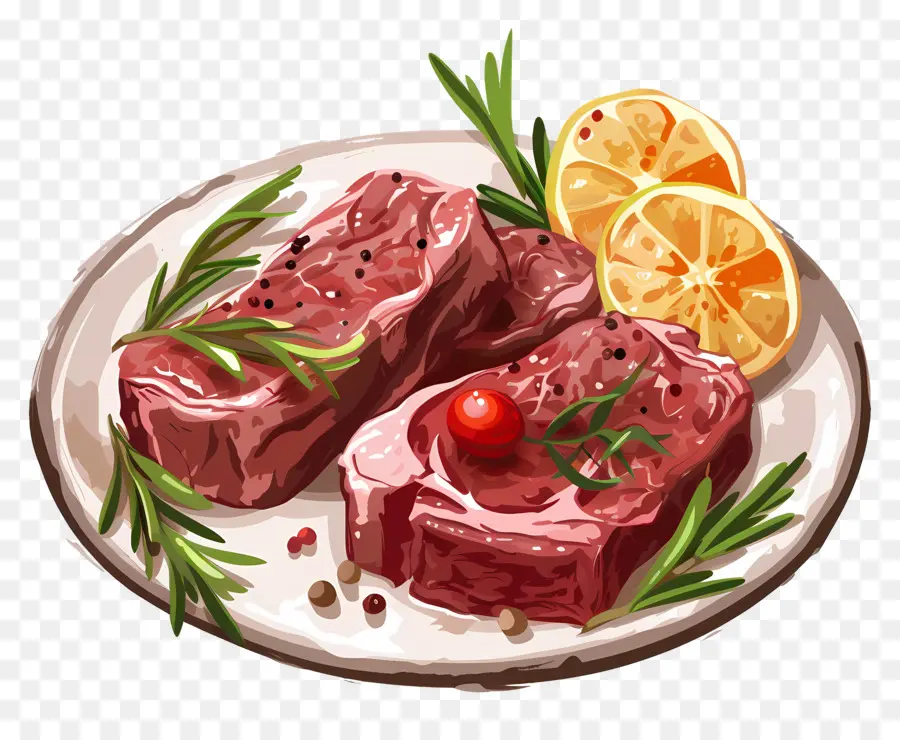 Daging，Steak PNG