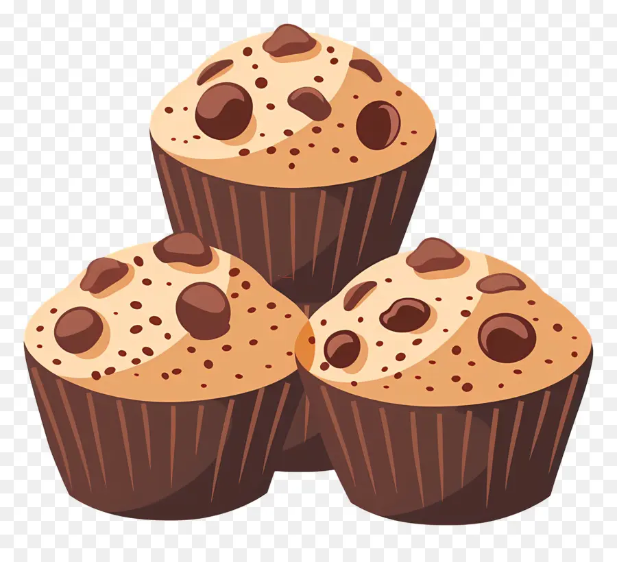 Muffin，Muffin Chip Cokelat PNG