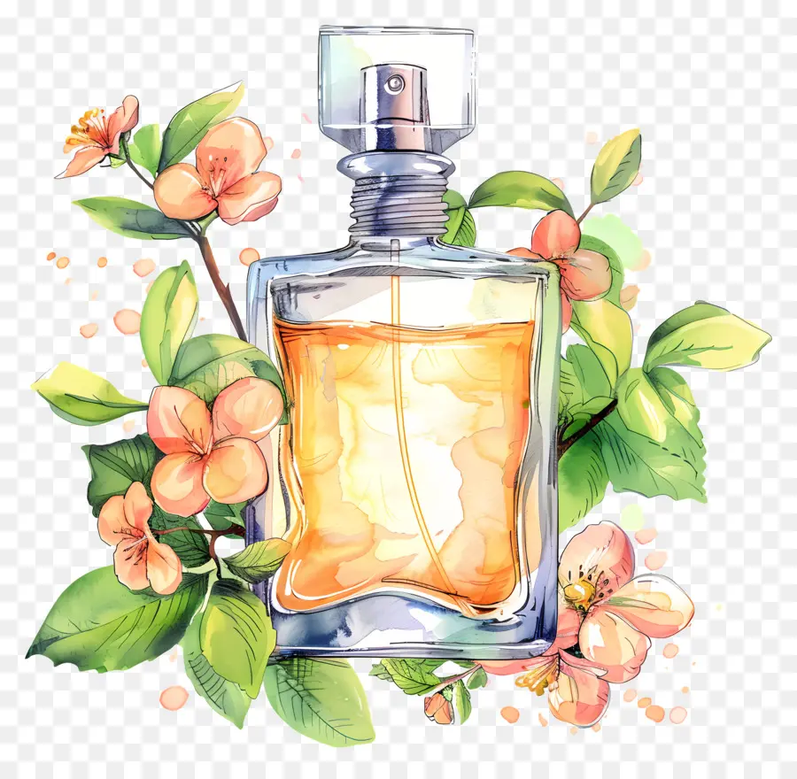 Parfum，Desain Bunga PNG