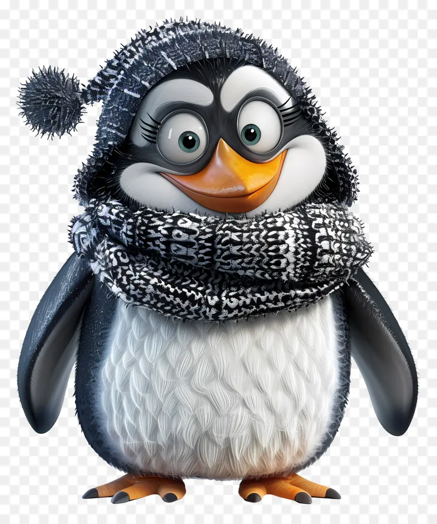 Kartun Penguin，Penguin PNG