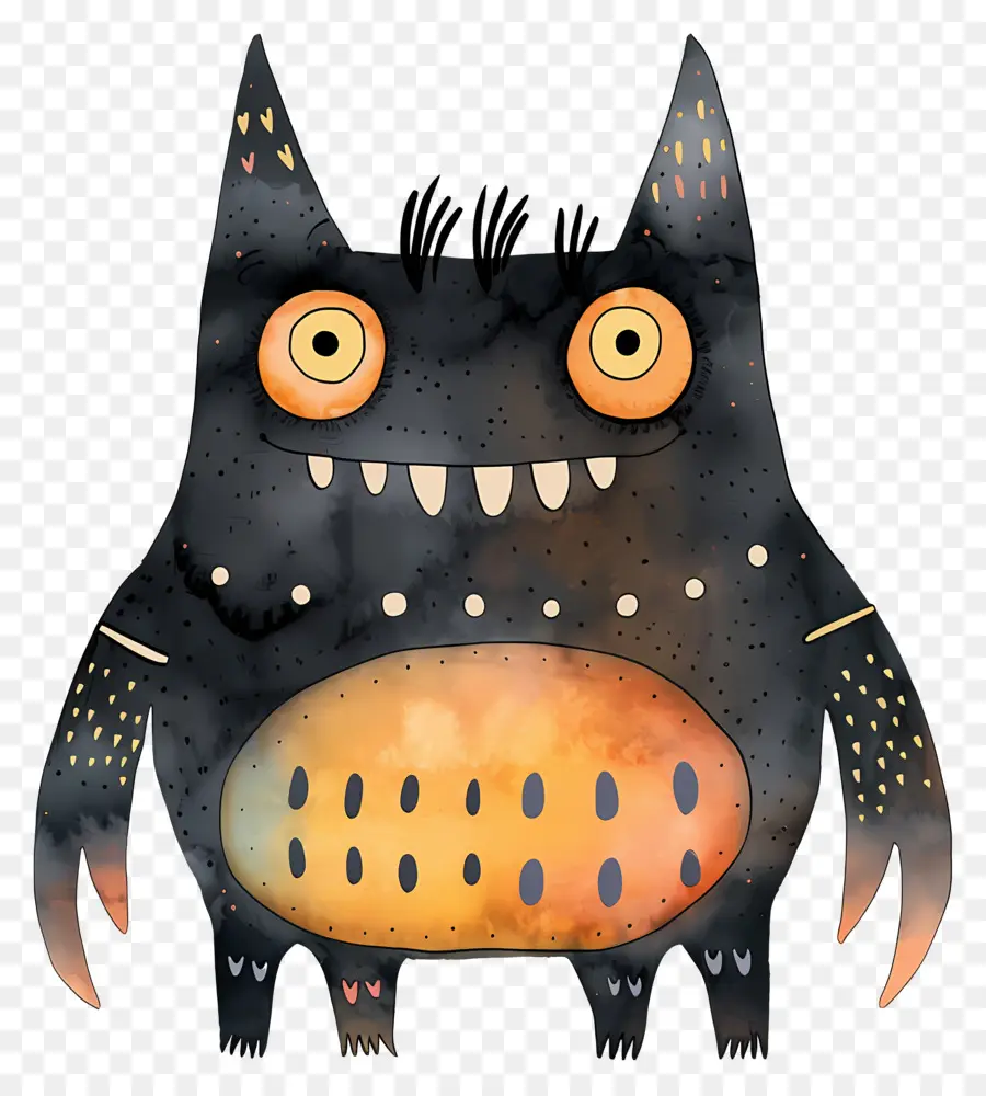 Kartun Monster，Makhluk Kartun PNG