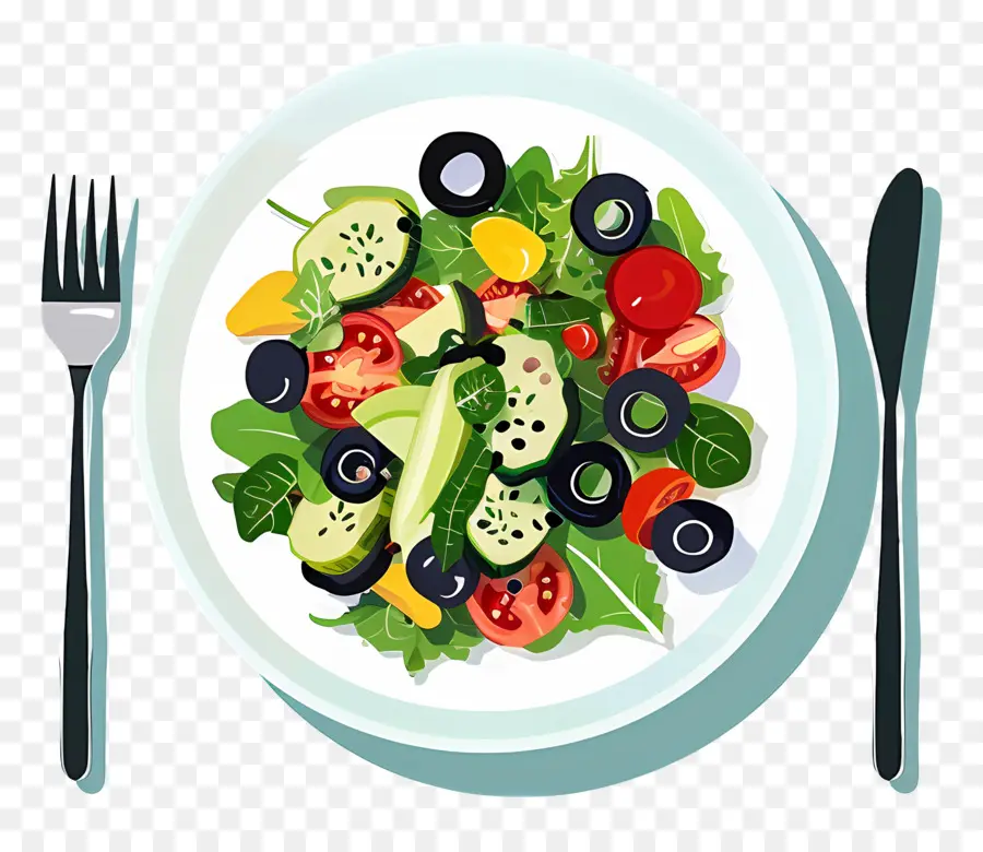 Salad Sehat，Salad PNG