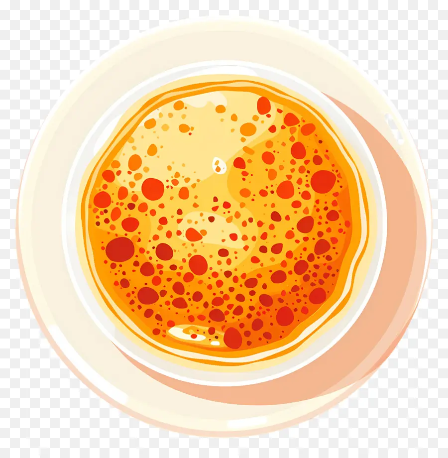 Brûlée Creme，Orange Sup PNG