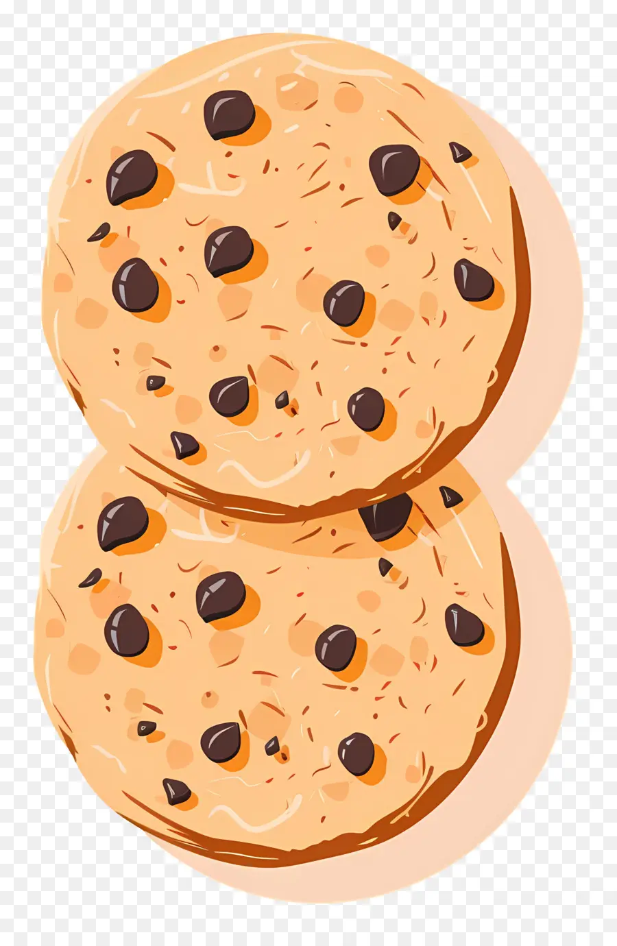 Oatmeal Cookie，Chocolate Chip Cookie PNG