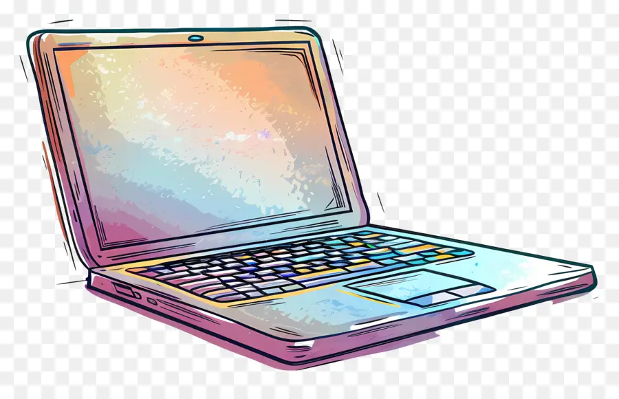 Laptop，Laptop Retro PNG