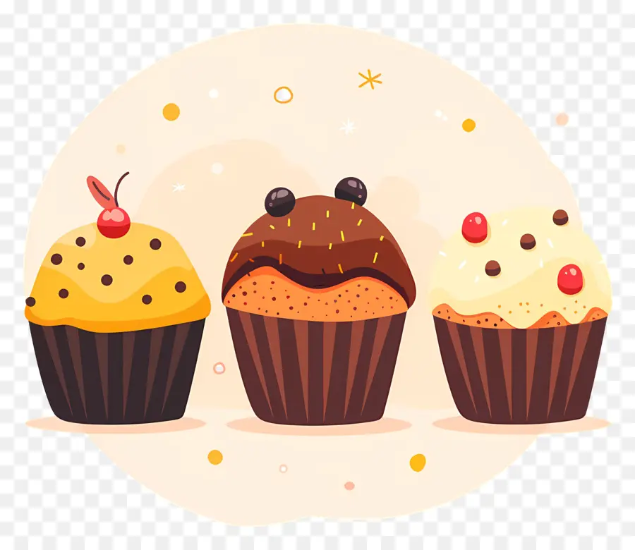 Muffin，Cupcakes PNG