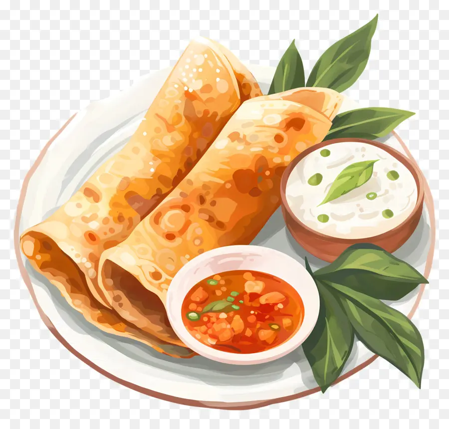 Dosa，Flatbread PNG