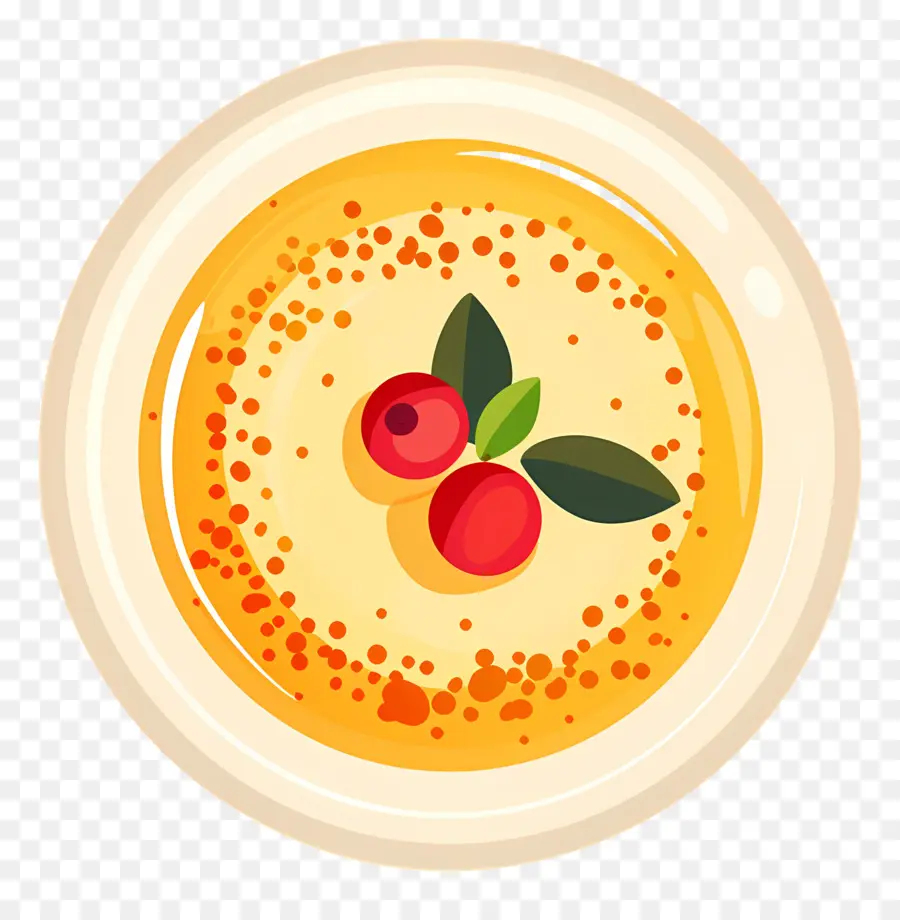 Brûlée Creme，Sup Jamur PNG