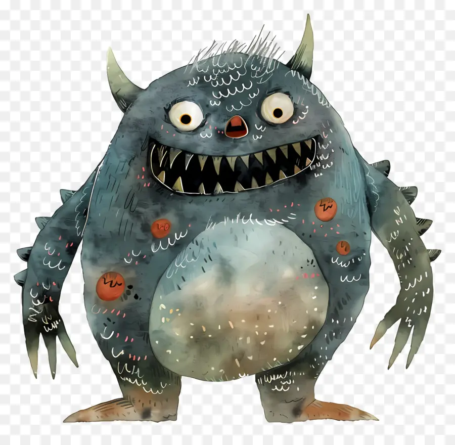 Kartun Monster，Rakasa PNG