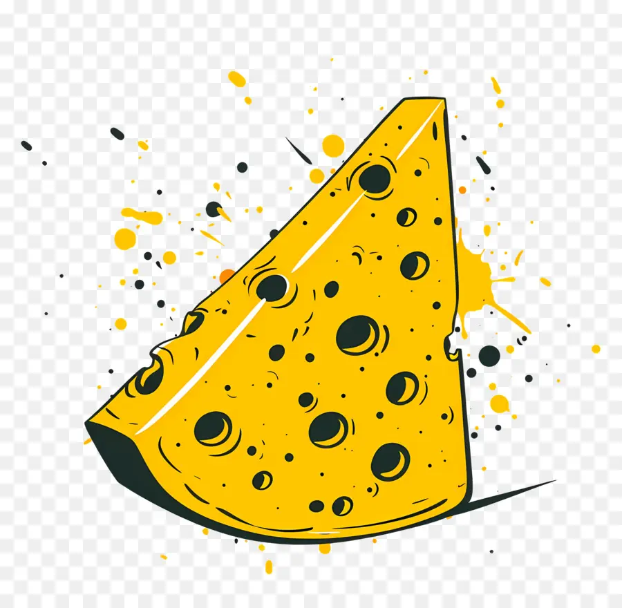 Keju Slice，Keju Kuning PNG