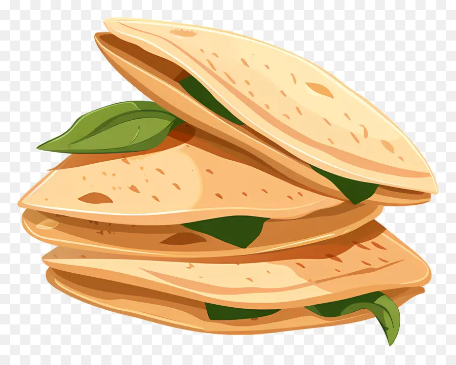 Roti Pita，Pancake PNG