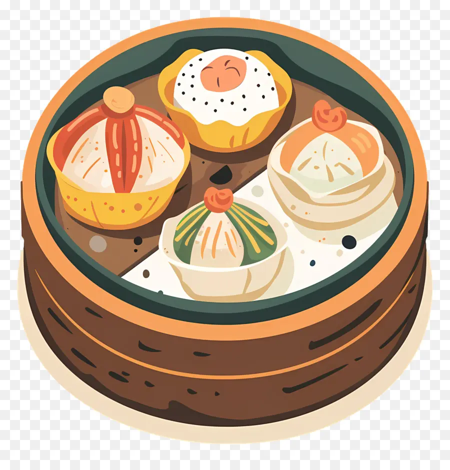 Dim Sum，Makanan Panas PNG