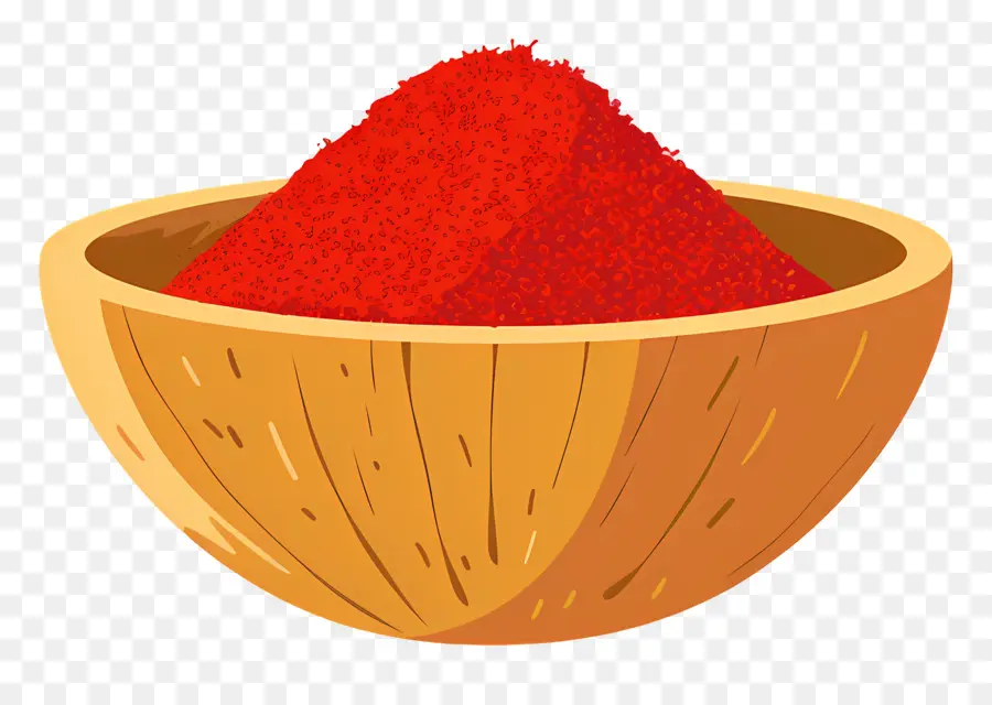 Paprika Bubuk，Rempah  Rempah Merah PNG