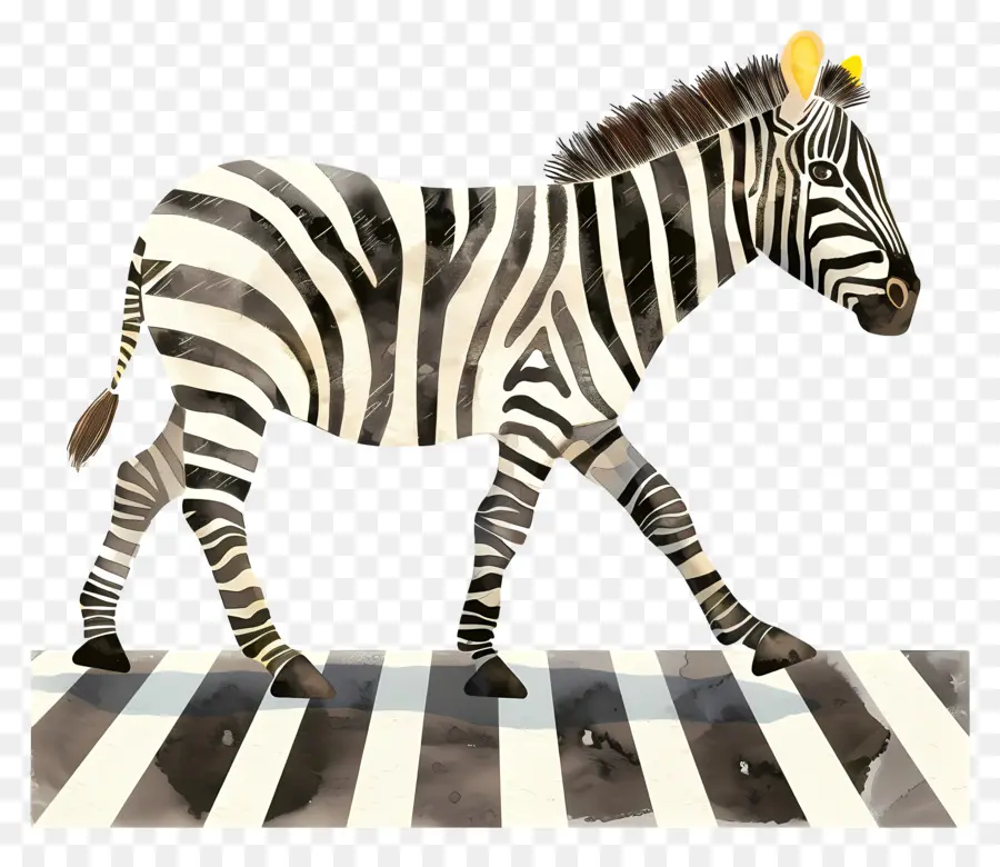 Zebra，Hitam Dan Putih Garis Garis PNG