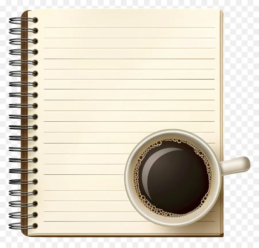 Notepad，Kopi PNG