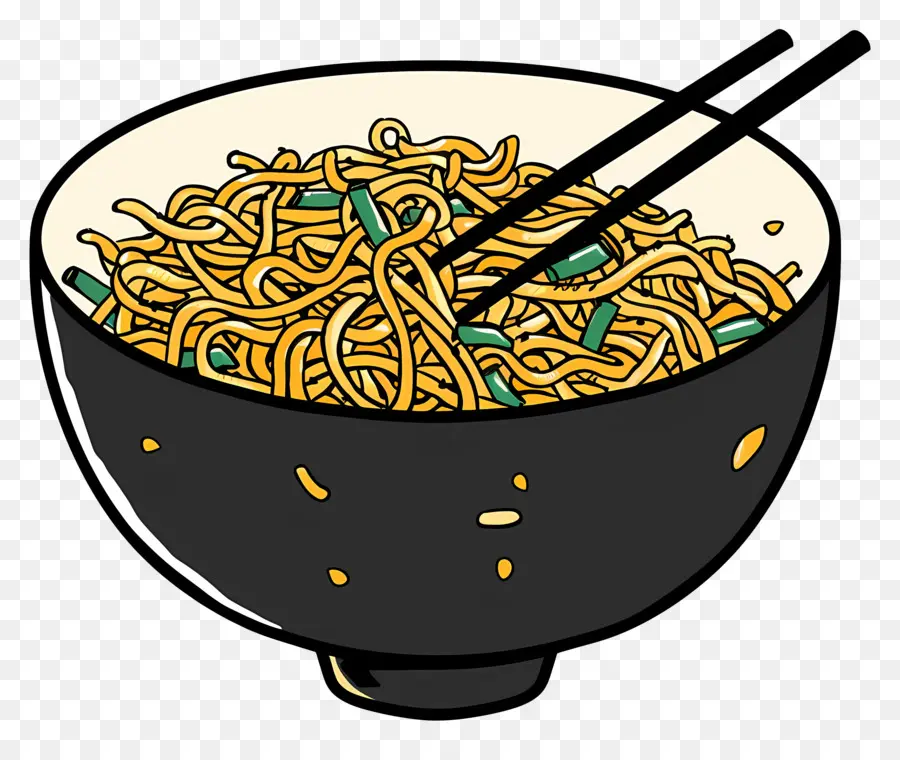 Chow Mein，Mie PNG