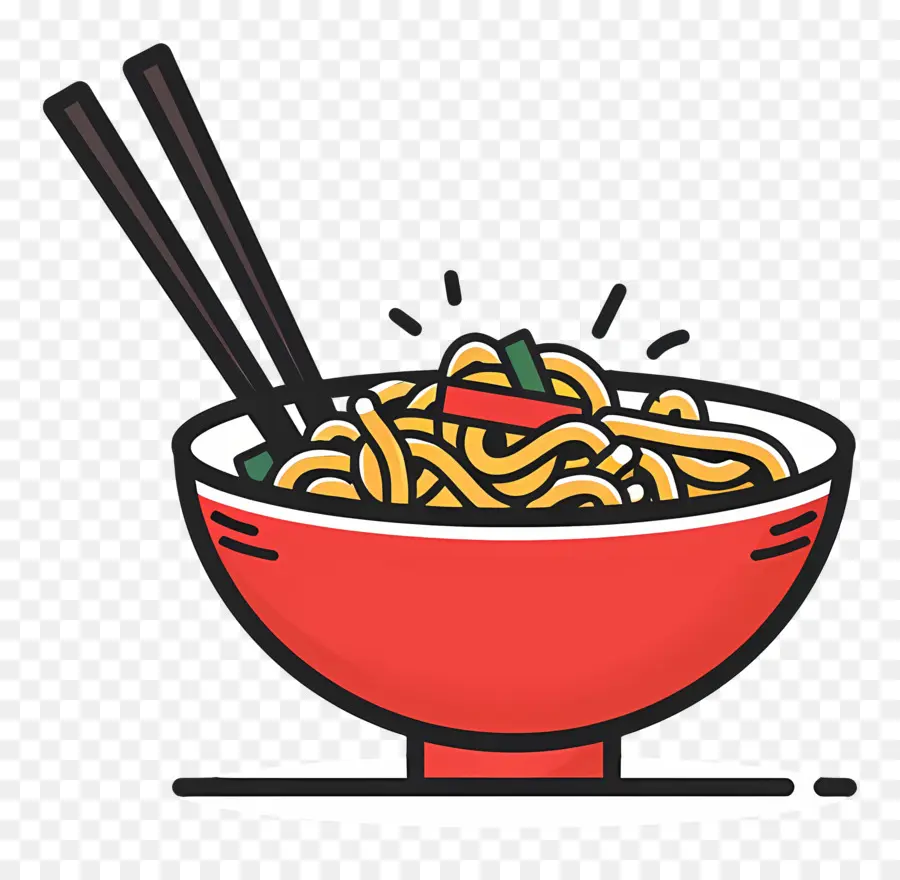 Chow Mein，Mie PNG