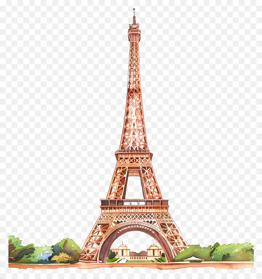 Menara Eiffel，Paris PNG