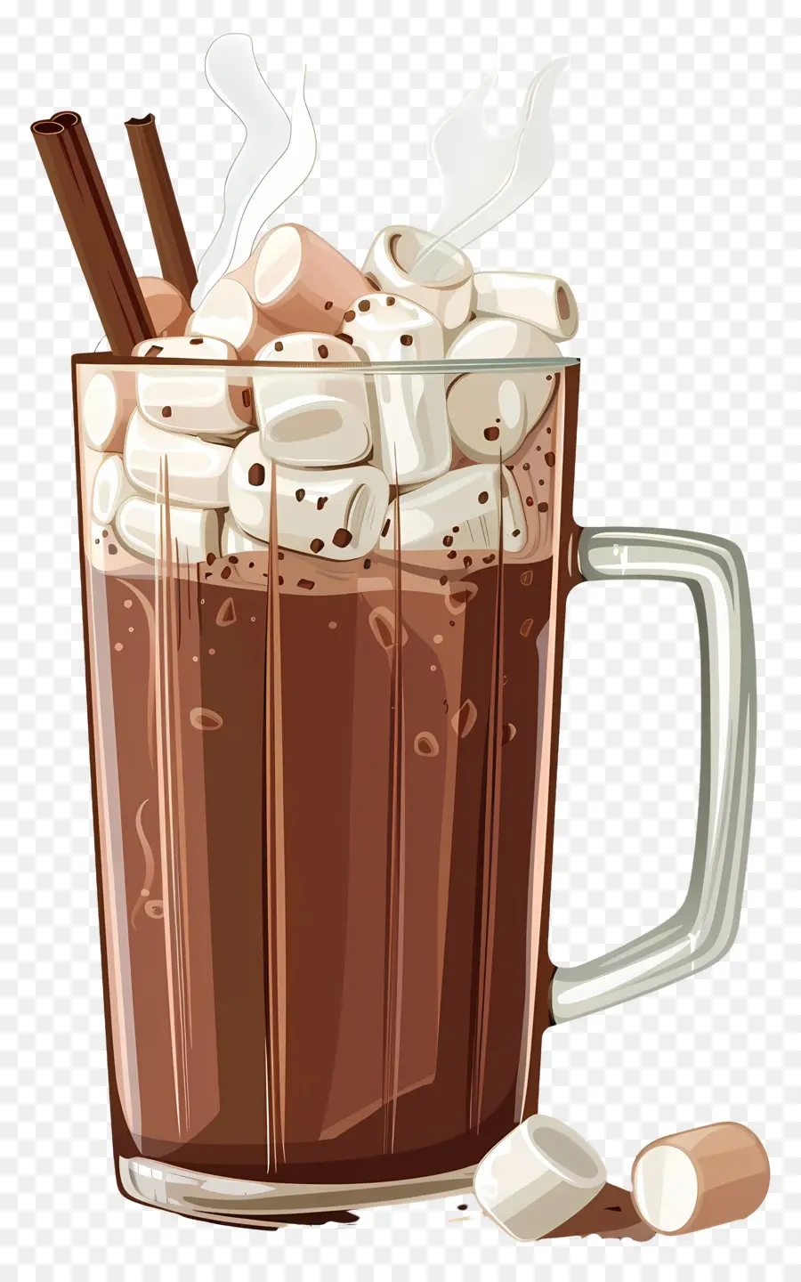 Cokelat Panas，Marshmallow PNG