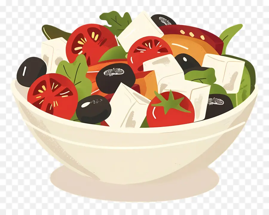 Salad Yunani，Salad PNG