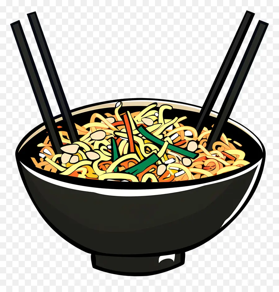 Chow Mein，Mie PNG