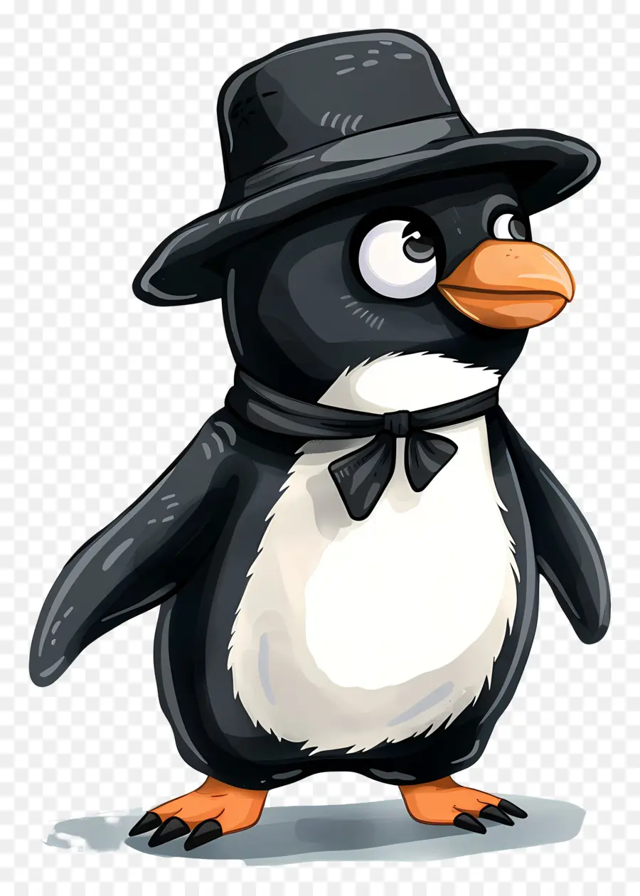 Kartun Penguin，Penguin PNG