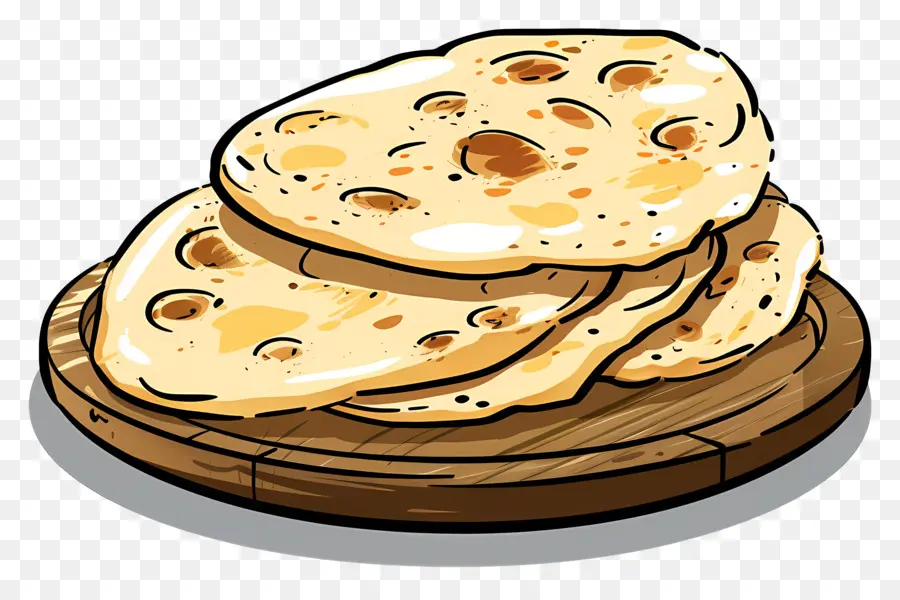 Roti Naan，Masakan India PNG