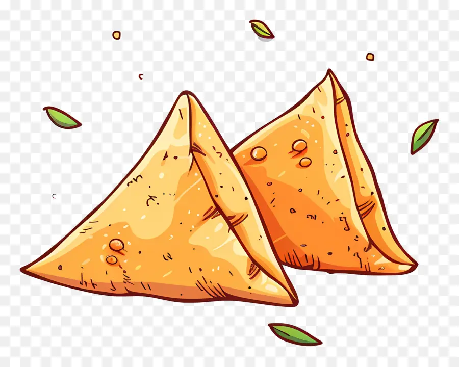 Samosa，Segitiga Makanan PNG