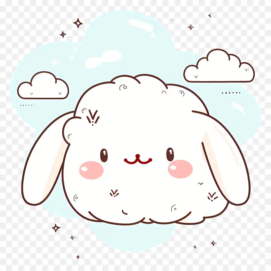 Cinnamoroll，Kartun Domba PNG