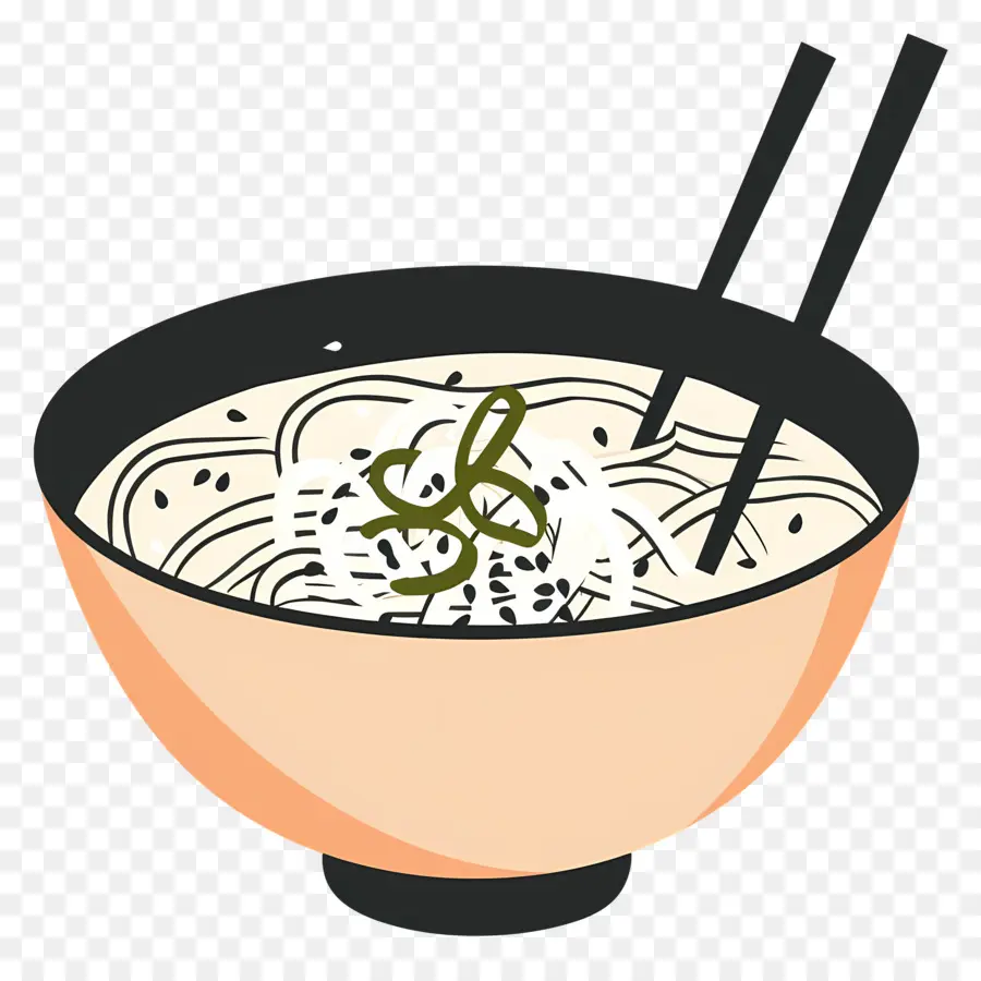 Soba，Mangkuk Mie PNG