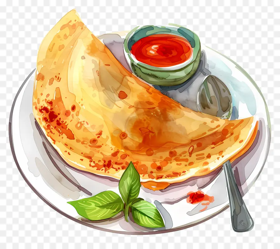 Dosa，Pancake PNG