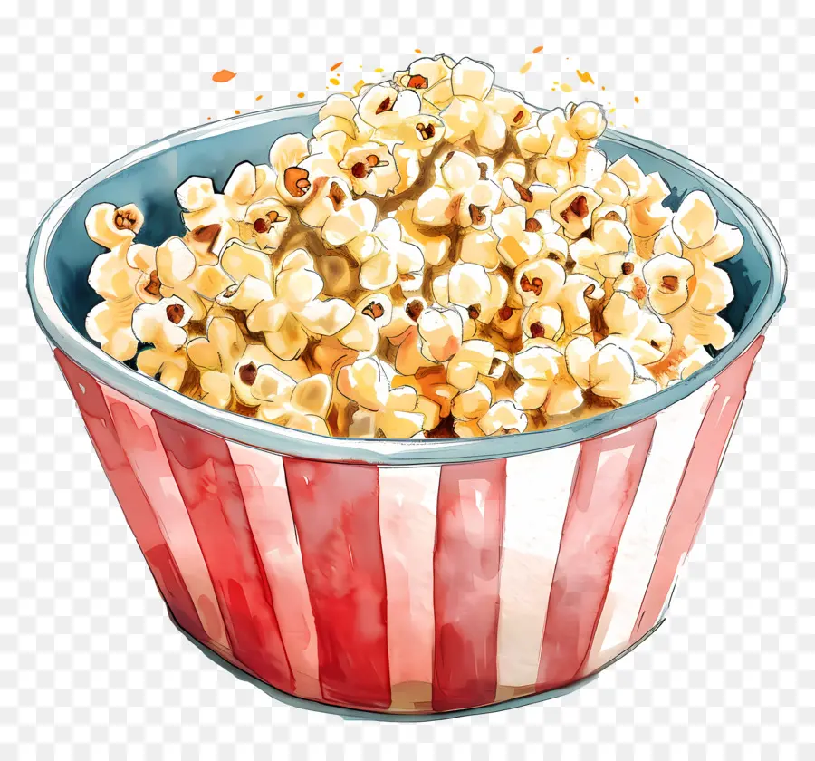 Popcorn，Cat Air Ilustrasi PNG