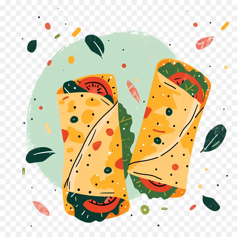 Burrito，Tortilla Wrap PNG