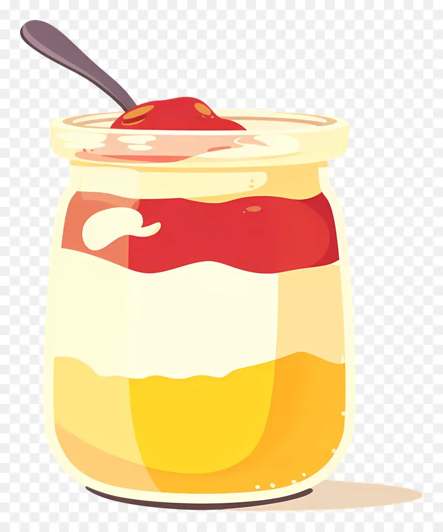 Yogurt Yunani，Buah Yoghurt PNG