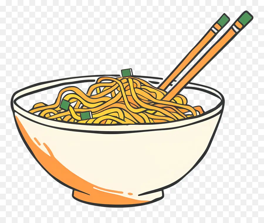 Chow Mein，Mie PNG