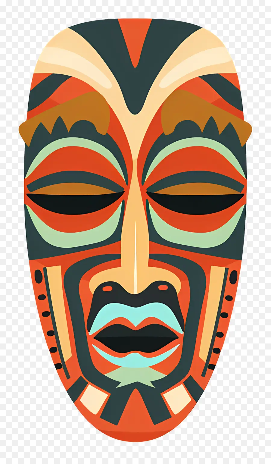 Masker Tribal，Seni Afrika PNG