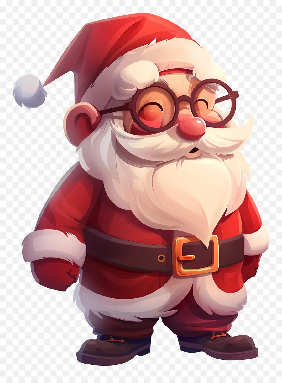 Santa Claus，Kartun PNG