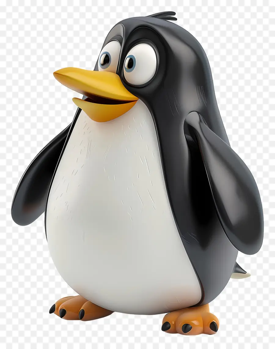 Kartun Penguin，Penguin PNG