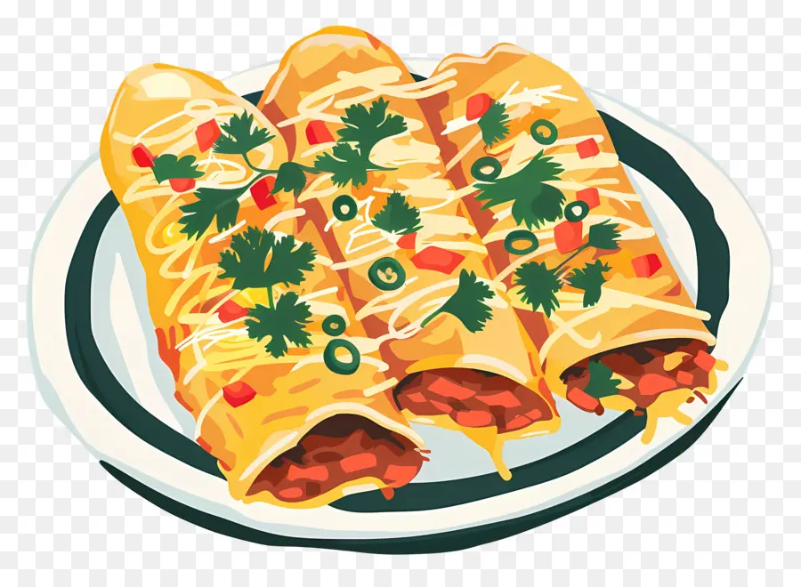 Enchilada，Tortilla PNG