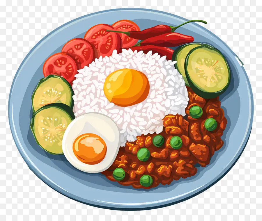 Nasi Lemak，Beras PNG