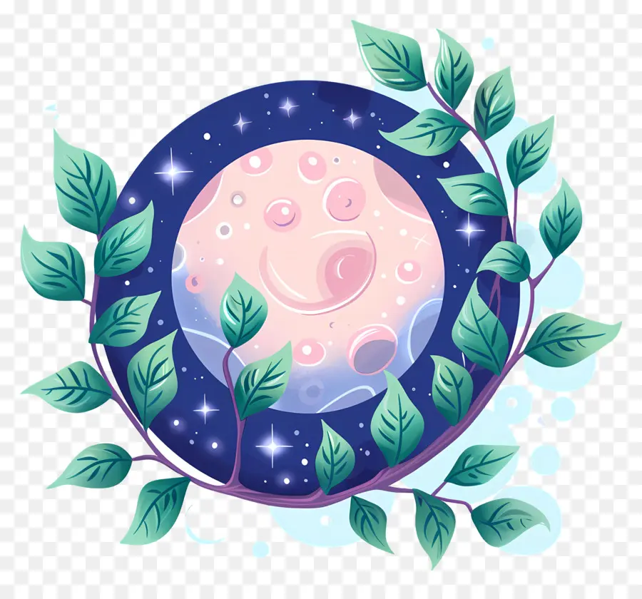 Dunia，Pink Bulan PNG