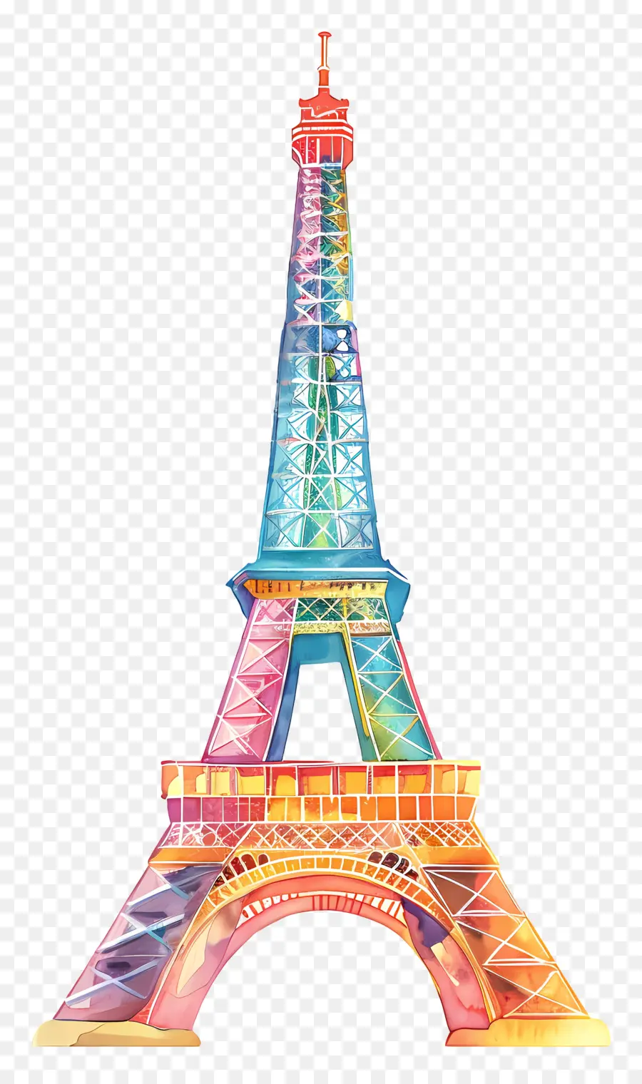 Menara Eiffel，Paris PNG