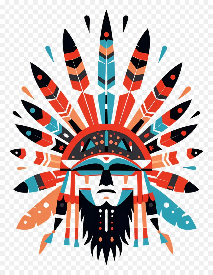 Headdress Suku，Adat Amerika PNG