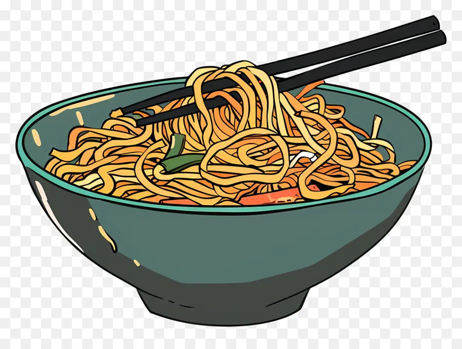 Chow Mein，Mie PNG