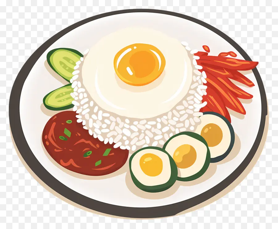 Nasi Lemak，Telur Goreng PNG