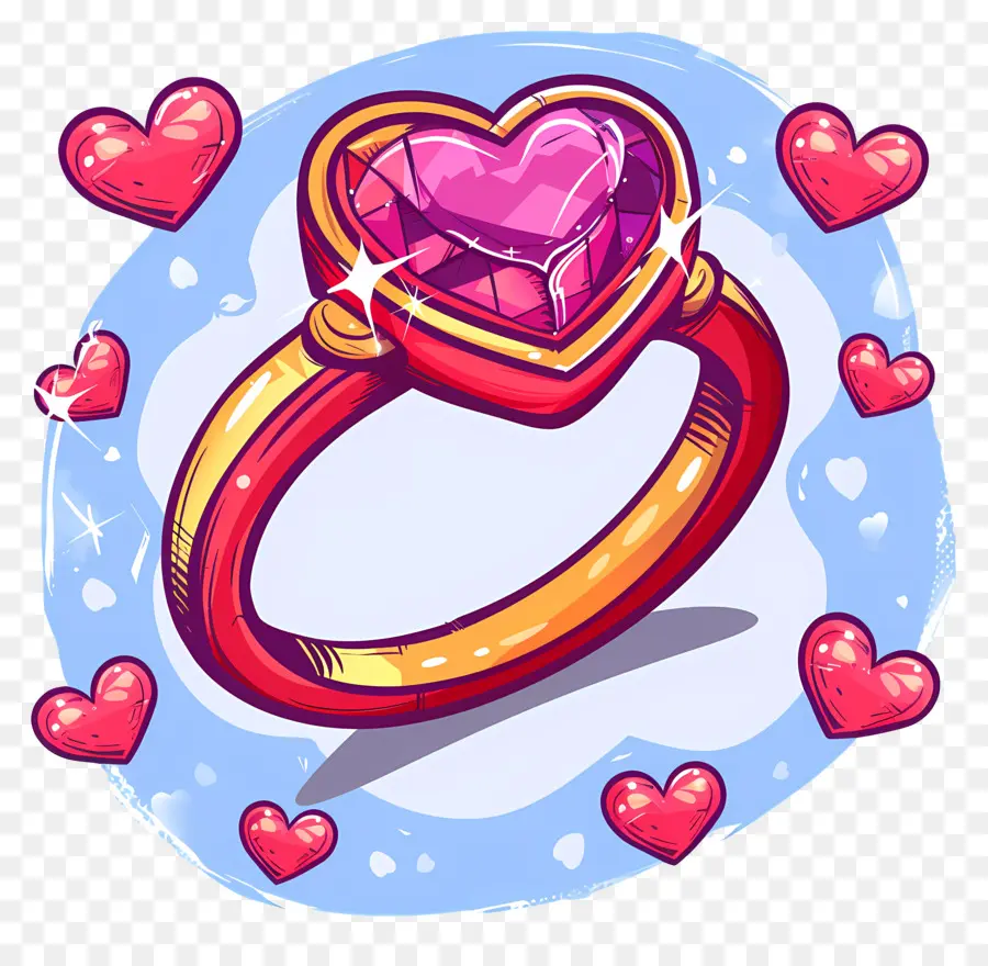 Cincin，Hari Valentine PNG